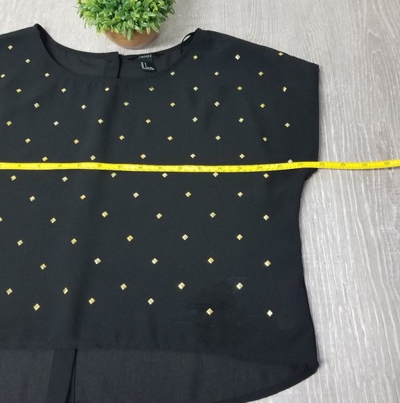 Forever 21 semi sheer button back blouse - Picture 7 of 10